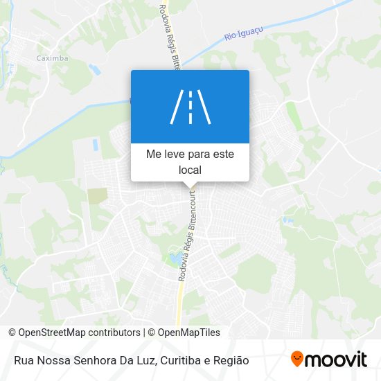 Rua Nossa Senhora Da Luz mapa