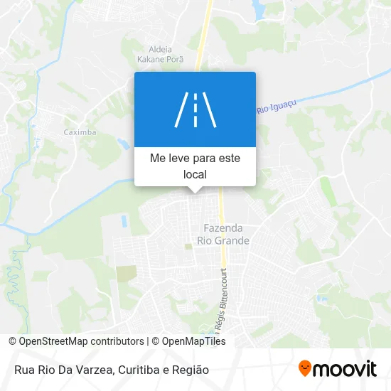 Rua Rio Da Varzea mapa