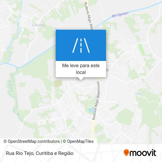 Rua Rio Tejo mapa