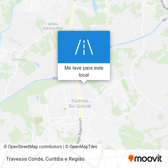 Travessa Conde mapa