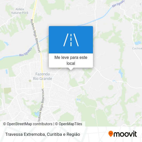 Travessa Extremoba mapa