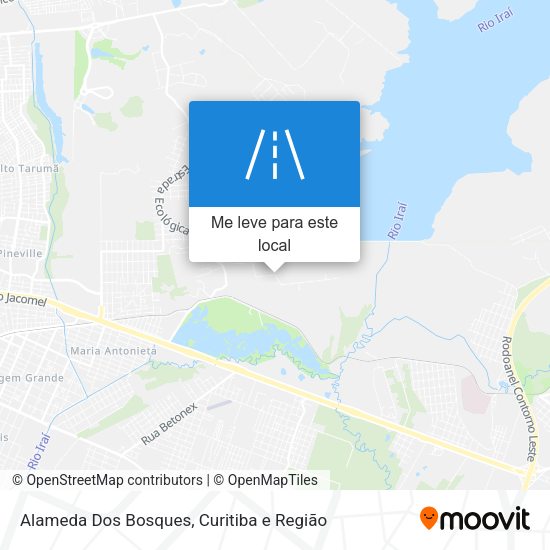 Alameda Dos Bosques mapa