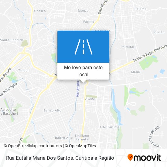 Rua Eutália Maria Dos Santos mapa