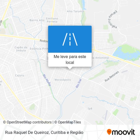 Rua Raquel De Queiroz mapa