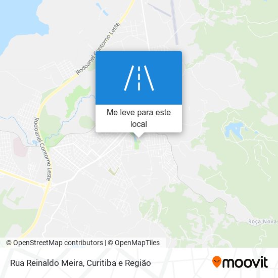 Rua Reinaldo Meira mapa