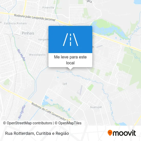 Rua Rotterdam mapa