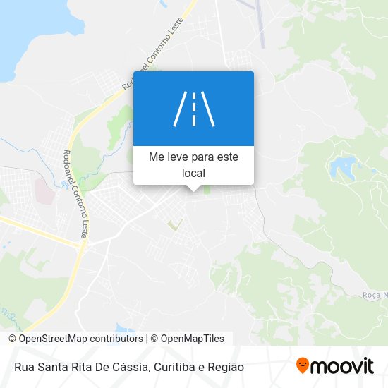 Rua Santa Rita De Cássia mapa