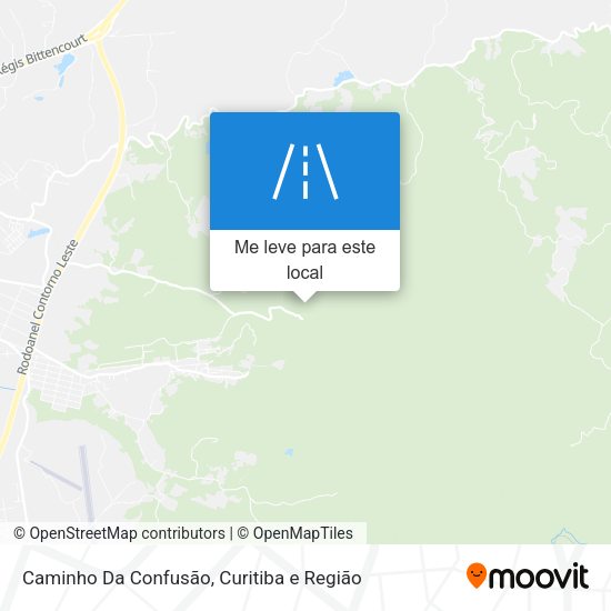 Caminho Da Confusão mapa