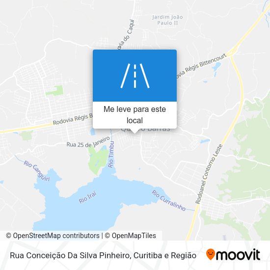 Rua Conceição Da Silva Pinheiro mapa