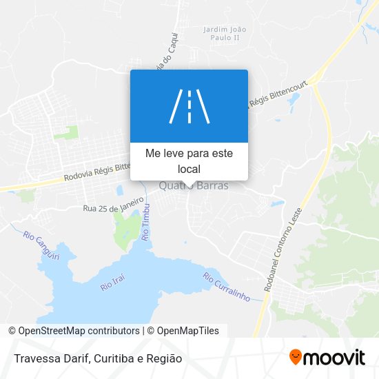 Travessa Darif mapa