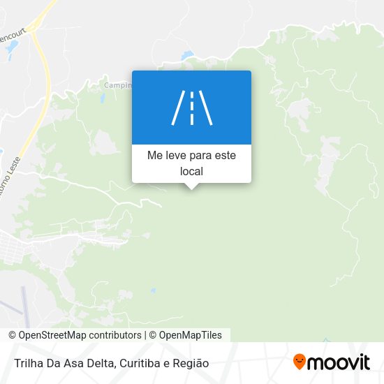 Trilha Da Asa Delta mapa