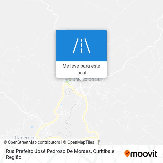 Rua Prefeito José Pedroso De Moraes mapa