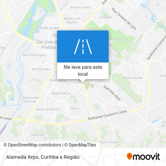 Alameda Arpo mapa