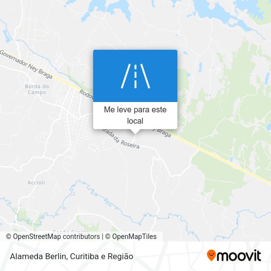 Alameda Berlin mapa