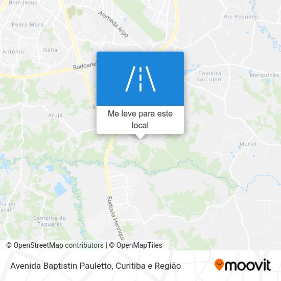 Avenida Baptistin Pauletto mapa
