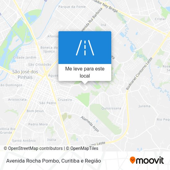 Avenida Rocha Pombo mapa