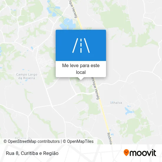 Rua 8 mapa