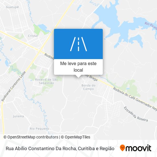 Rua Abílio Constantino Da Rocha mapa