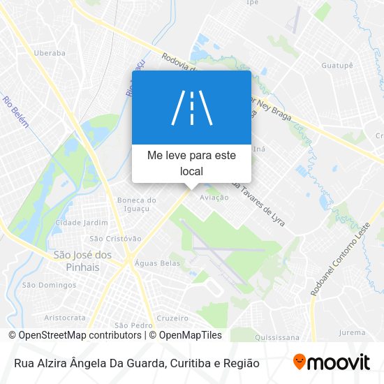 Rua Alzira Ângela Da Guarda mapa