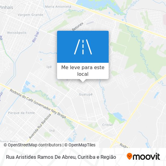 Rua Aristides Ramos De Abreu mapa