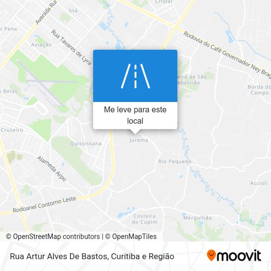 Rua Artur Alves De Bastos mapa
