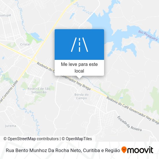 Rua Bento Munhoz Da Rocha Neto mapa