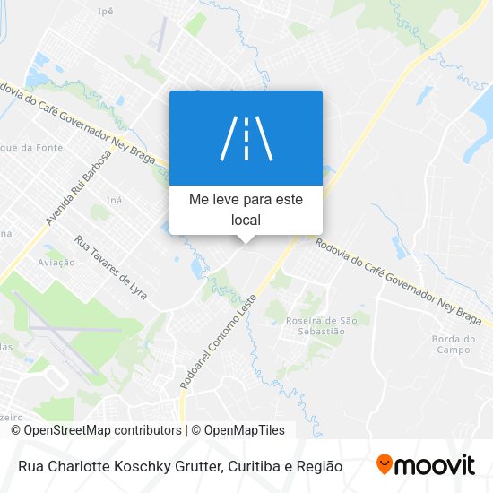 Rua Charlotte Koschky Grutter mapa