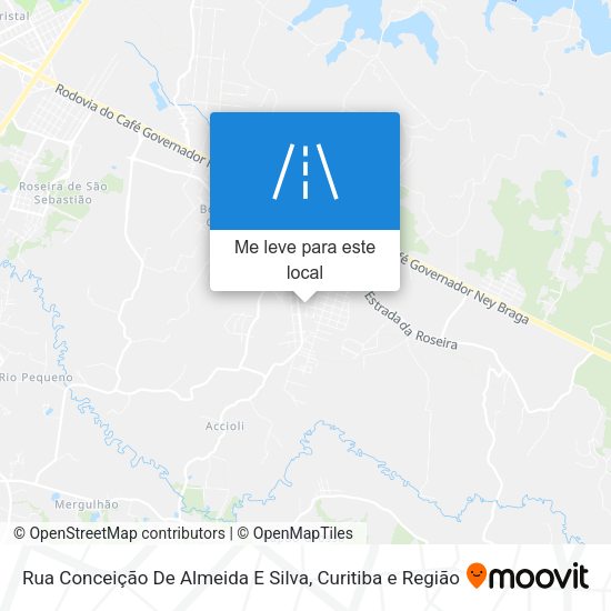 Rua Conceição De Almeida E Silva mapa