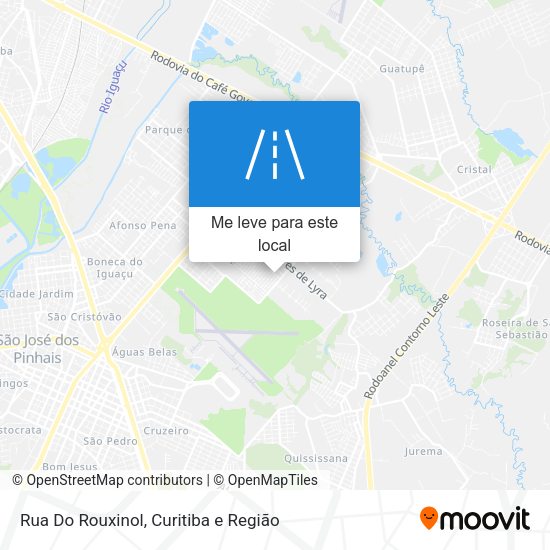 Rua Do Rouxinol mapa