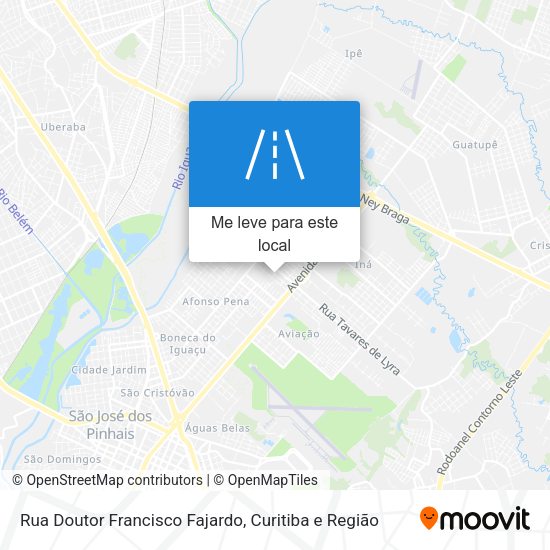 Rua Doutor Francisco Fajardo mapa