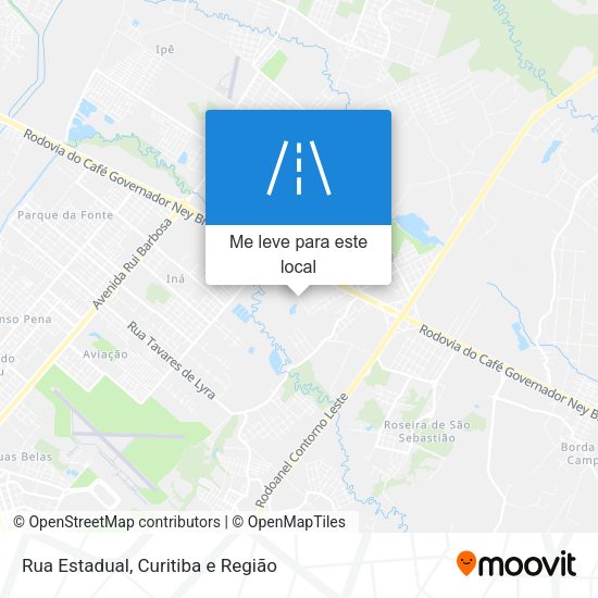Rua Estadual mapa