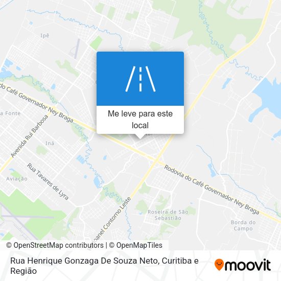 Rua Henrique Gonzaga De Souza Neto mapa
