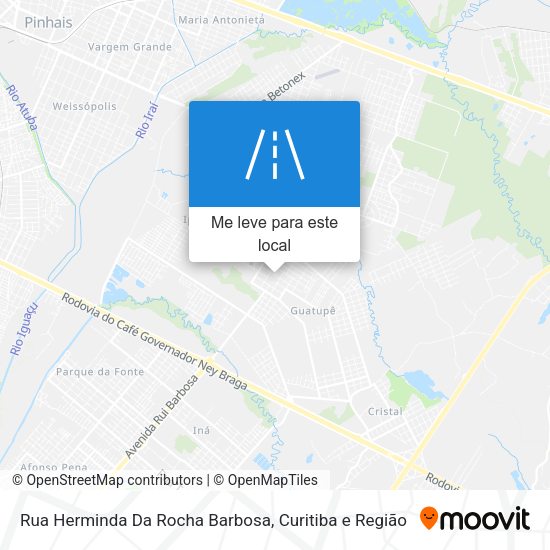 Rua Herminda Da Rocha Barbosa mapa