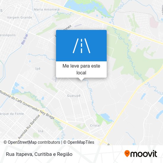 Rua Itapeva mapa