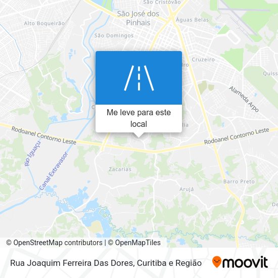 Rua Joaquim Ferreira Das Dores mapa