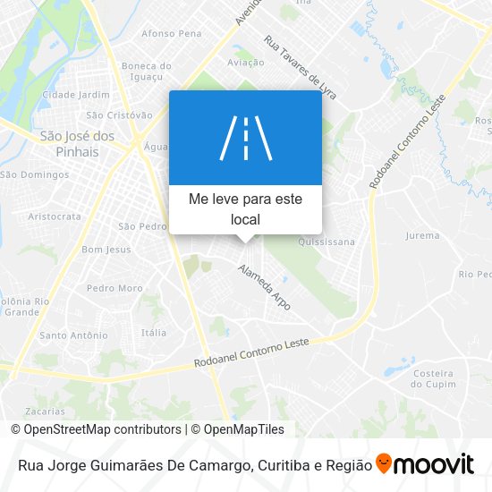 Rua Jorge Guimarães De Camargo mapa