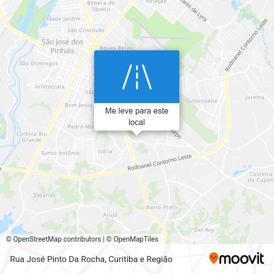 Rua José Pinto Da Rocha mapa