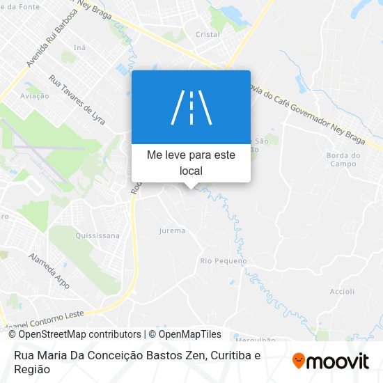 Rua Maria Da Conceição Bastos Zen mapa