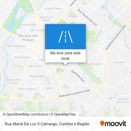 Rua Maria Da Luz S Camargo mapa
