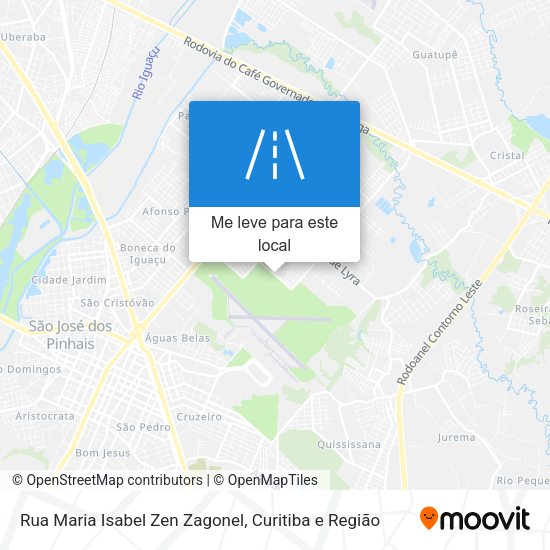 Rua Maria Isabel Zen Zagonel mapa