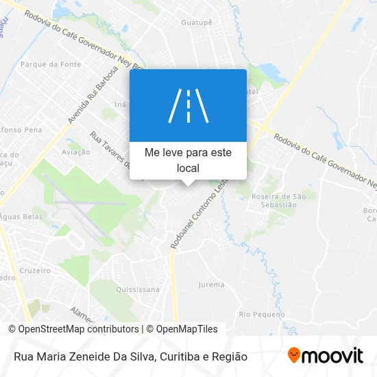 Rua Maria Zeneide Da Silva mapa