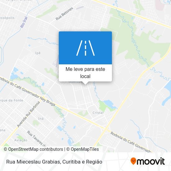 Rua Mieceslau Grabias mapa