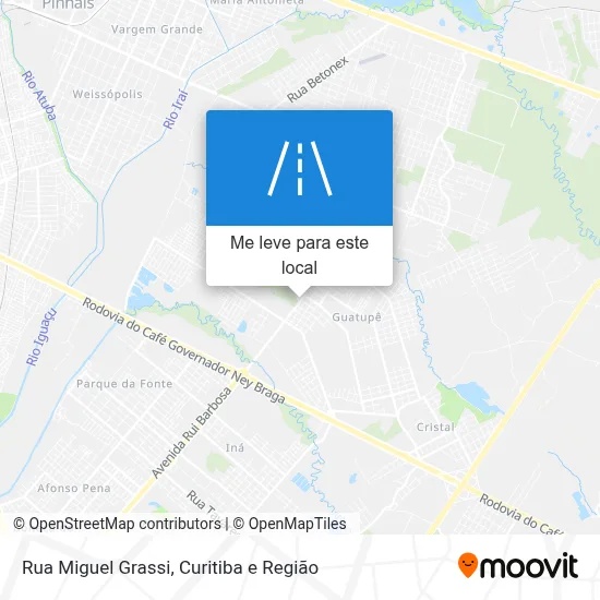 Rua Miguel Grassi mapa