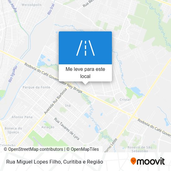 Rua Miguel Lopes Filho mapa