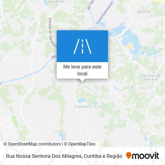 Rua Nossa Senhora Dos Milagres mapa