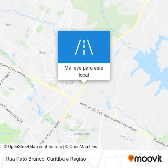 Rua Pato Branco mapa