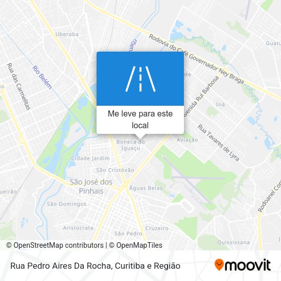 Rua Pedro Aires Da Rocha mapa