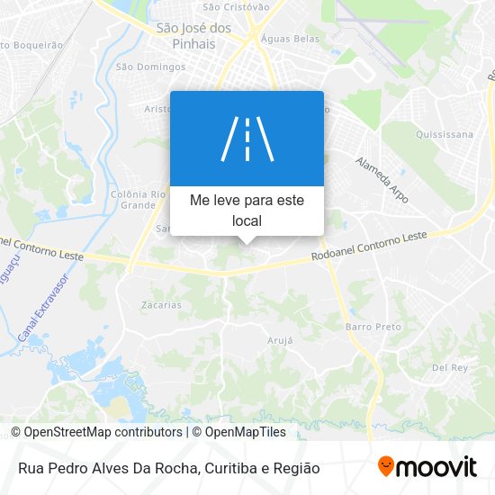 Rua Pedro Alves Da Rocha mapa