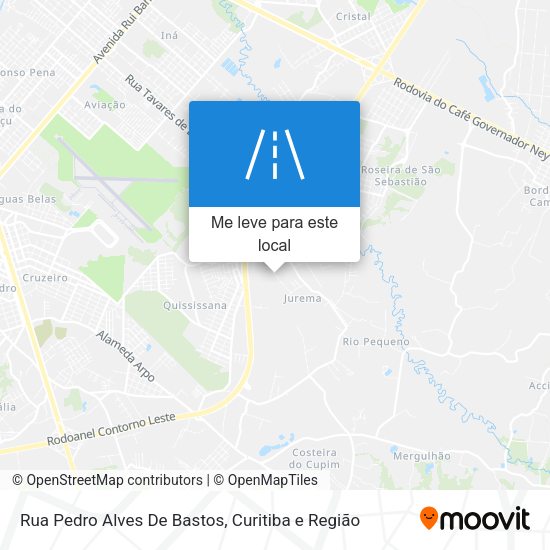 Rua Pedro Alves De Bastos mapa