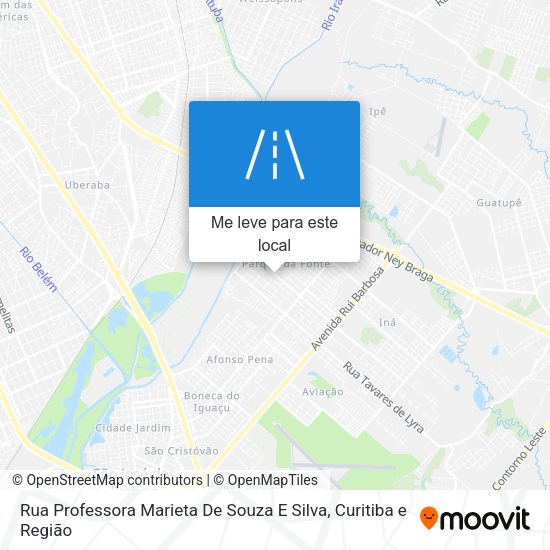 Rua Professora Marieta De Souza E Silva mapa